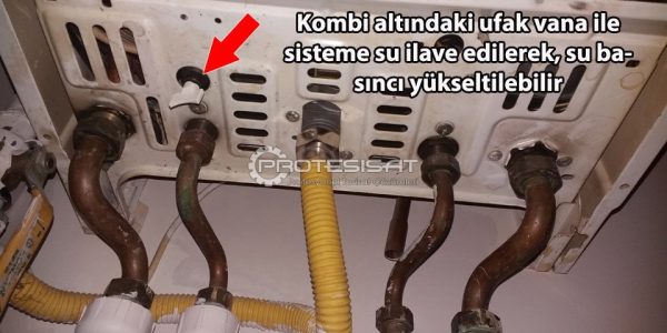 kombi su basıncı neden düşer