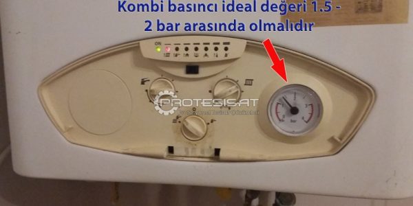 kombi su basıncı yükselmiyor